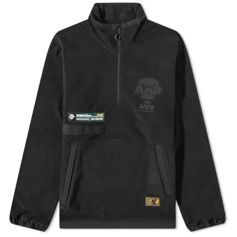 AAPE Half Zip Fleece