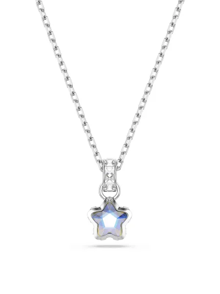 Swarovski Chroma Silver Pendant Necklace
