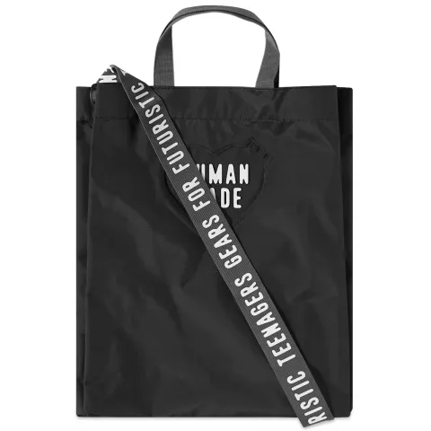 Nylon Heart 2-Way Tote