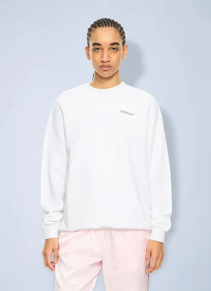 Off-White Arrow Glowing Flower Sweatshirt