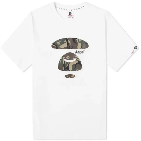 AAPE AAPE Green Camo Head T-Shirt