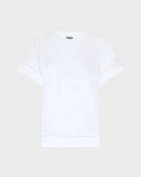 Vilebrequin Women Linen T-shirt Solid