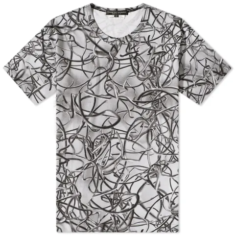 Cables Print T-Shirt
