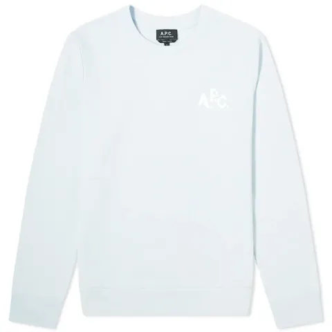 A.P.C. Pixel Logo Crew Sweat - END. Exclusive