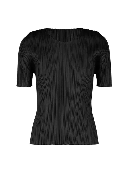 Pleats Please Basics Top Black