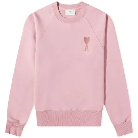 AMI Tonal Heart Crew Sweat