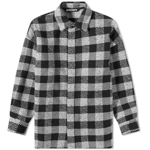 Curved Logo Overshirt