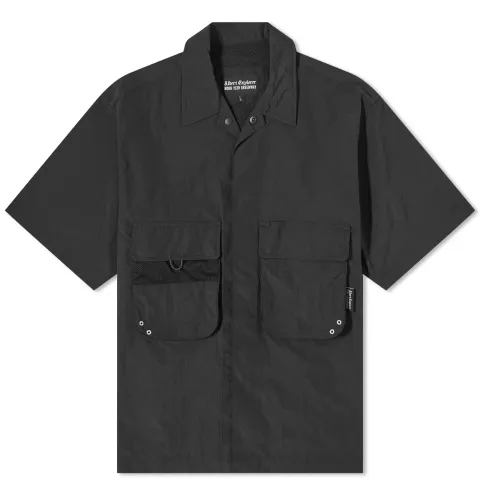 Mesh Pocket Short Sleeve Shirt