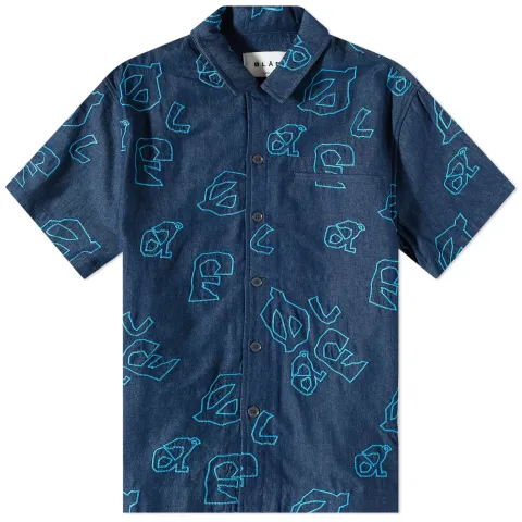 Denim AOP Vacation Shirt
