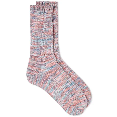 5 Colour Mix Crew Sock