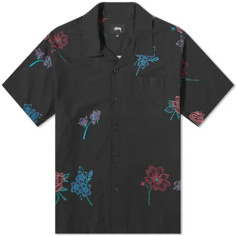 Hand Drawn Flower Shirt