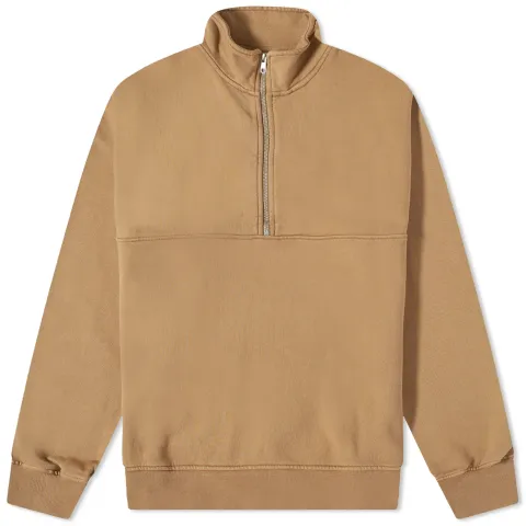 Organic Quarter Zip Popover Sweat