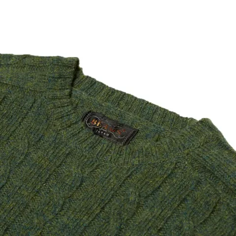 Cable Crew Sweater