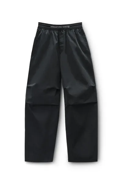 Logo Elastic Mid-Rise Pant