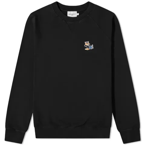 Dressed Fox Patch Classic Crew Sweat