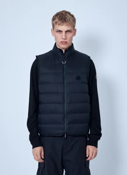 Moncler Teddy Fleece Reversible Down Gilet