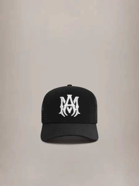 MA Logo Trucker Hat - Black/White