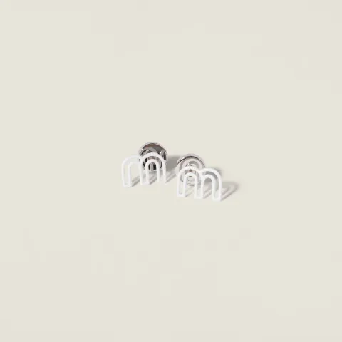 Metal earrings