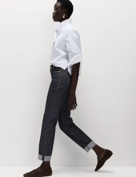 Marks & Spencer Harper Cigarette Smart Jeans Indigo Mix