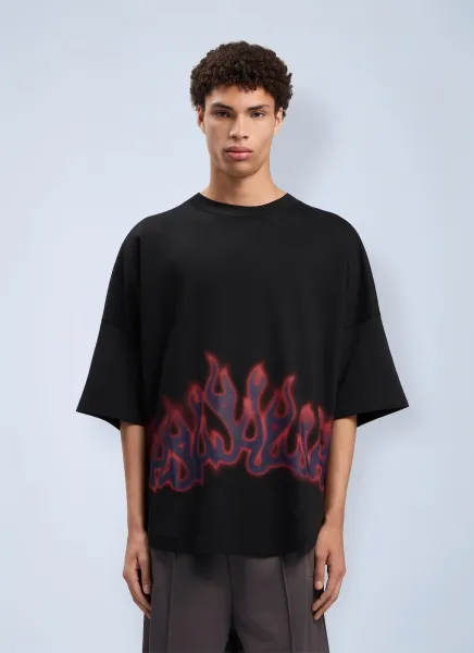 Flames Over T-Shirt