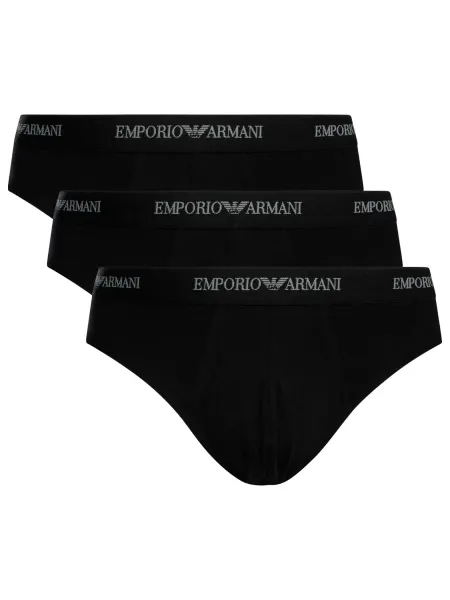 Emporio Armani 3 Pack Cotton Briefs