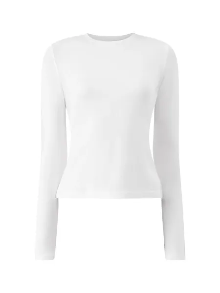 Edna Long Sleeve Fitted Tee