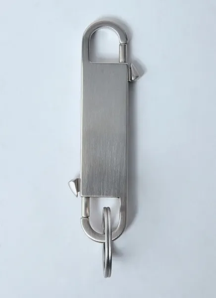 Gemini Metal Keyring