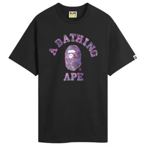 Colour Camo College T-Shirt