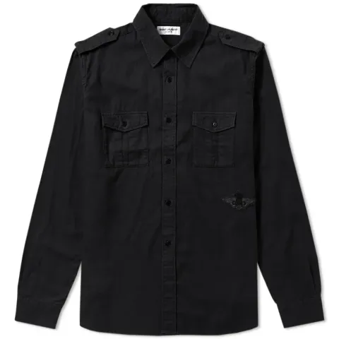 Military Patch Overshirt