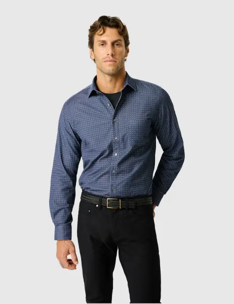 Rodd & Gunn Little Jordan Spur Slim Fit Cotton Shirt
