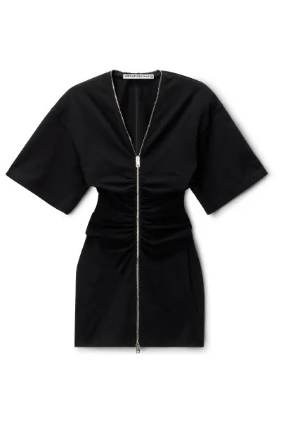 Zipper Tee Dress