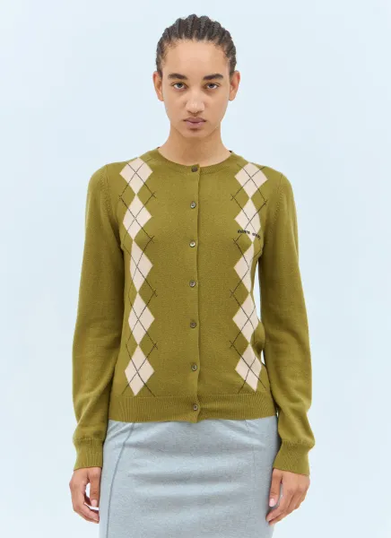 Wool Knit Cardigan