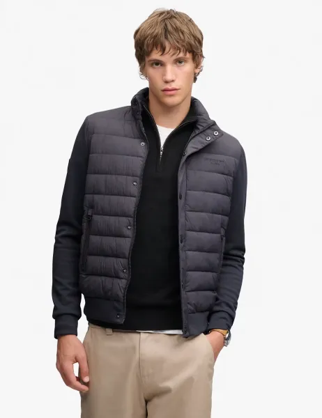 Superdry & Co Hybrid Padded Jacket Dark Grey