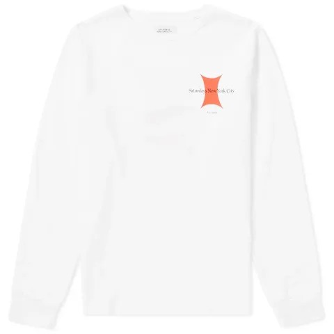 Saturdays Long Sleeve Super Ellipse Tee