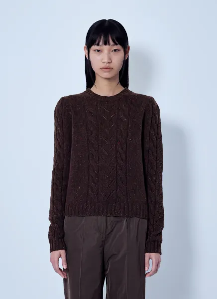 Max Mara Cable Knit Sweater