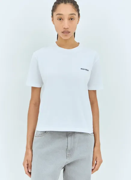 Logo Embroidery T-Shirt