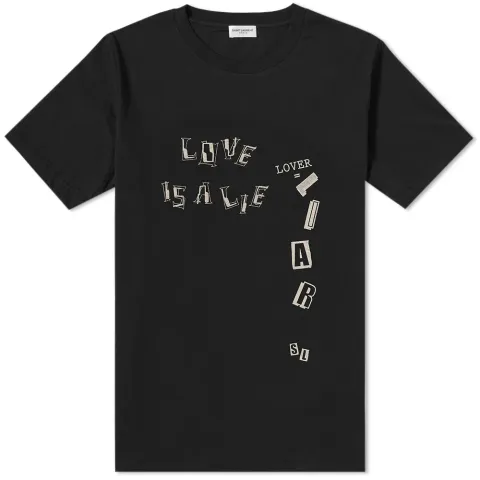 Lover Liar Print Tee
