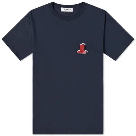 Chest Logo Embroidered T-Shirt