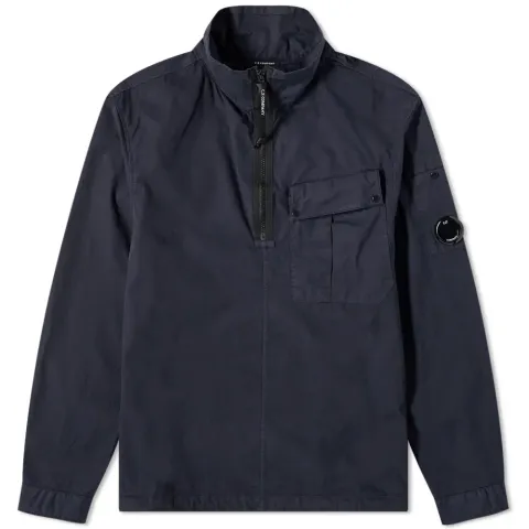 Arm Lens Quarter Zip Overshirt