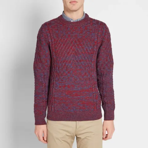 A.P.C. Wexford Intarsia Crew Knit
