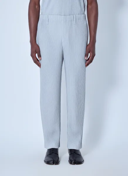 Pleated Cropped Pants