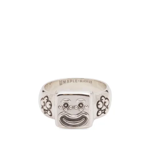 Smiley Signet Ring