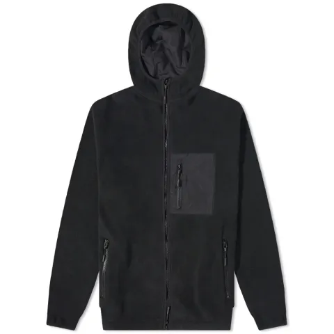 Polar Fleece Hooded Jacket