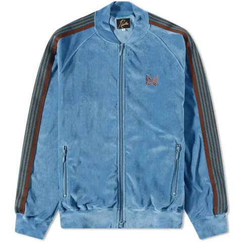 Velour Track Jacket