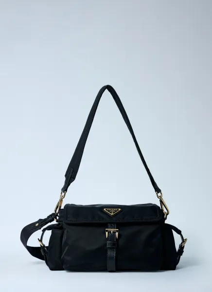 Medium Re-Nylon Explore Shoulder Bag