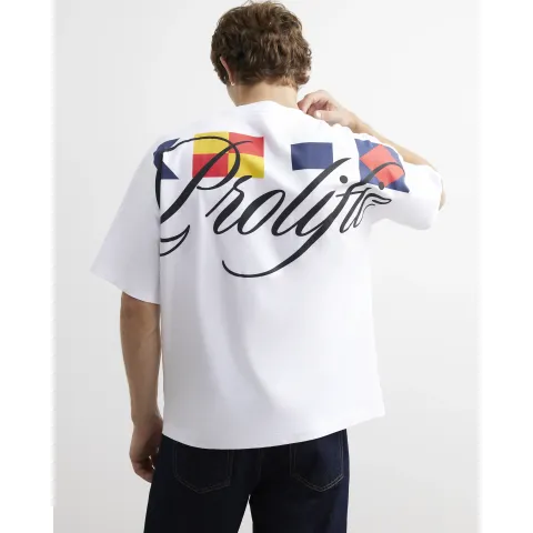 River Island Oversized Fit Cotton Prolific T-Shirt