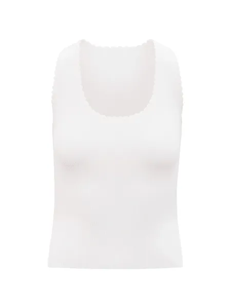 Forever New Bree Crochet Detail Knit Tank Top