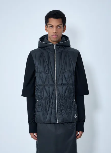 Geocamo Flight Quilted Hooded Gilet