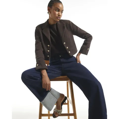 River Island Button Drummer Jacket
