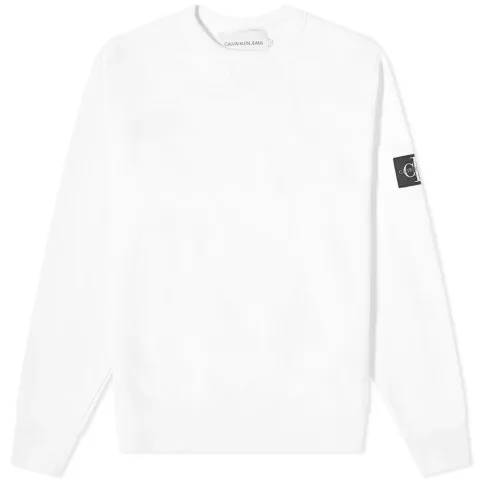 Monogram Sleeve Badge Crew Sweat
